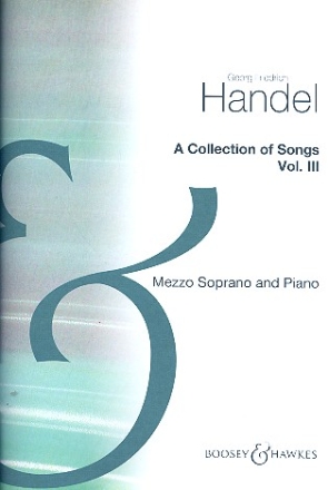 A Collection of Songs Vol. 3 fr Mezzo-Sopran und Klavier