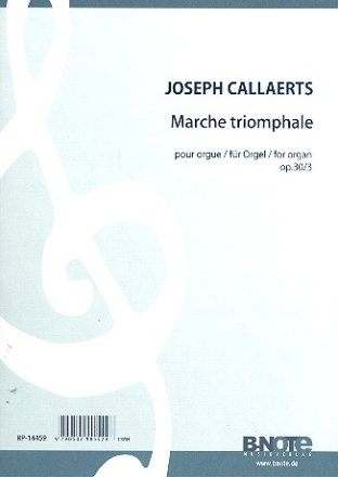 Marche triomphale E-Dur op.30,3 fr Orgel