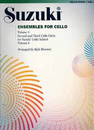 Ensembles for cello vol.4 part 2 and 3 for Suzuki cello school vol.4 score