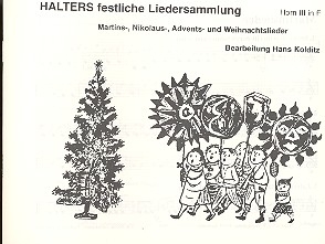 Halters festliche Liedersammlung fr Blasorchester Horn 3 in F