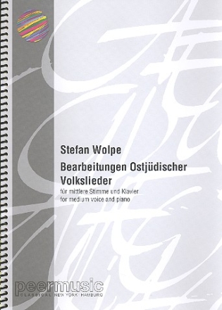 Bearbeitungen ostjdischer Volkslieder op.14 fr Gesang (jiddisch) und Klavier