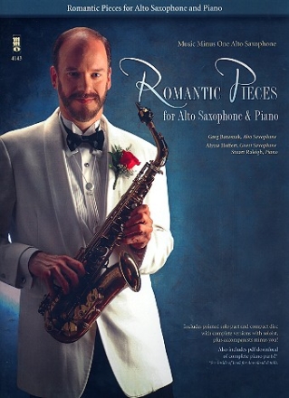 Romantic Pieces for alto saxophone and piano (+CD) alto sax part