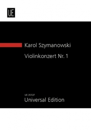 Konzert Nr.1 op.5 fr Violine und Orchester Studienpartitur