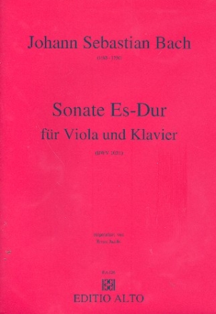 Sonate Es-Dur BWV1031 fr Viola und Klavier