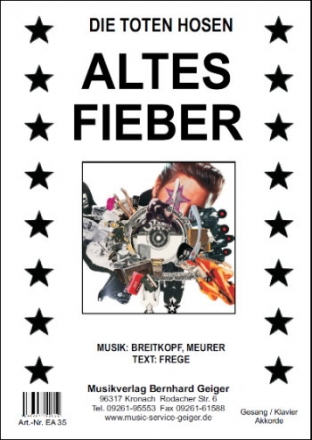 Altes Fieber fr Klavier (Gesang/Gitarre)