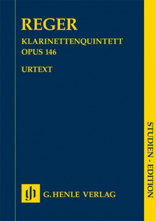 Quintett A-Dur op.146 fr Klarinette, 2 Violinen, Viola und Violoncello Studienpartitur