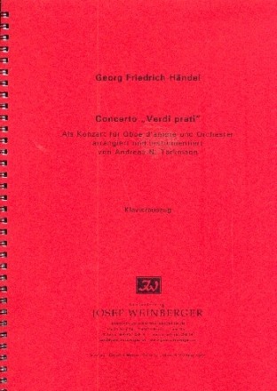 Concerto Verdi prati fr Oboe d'amore und Orchester Klavierauszug mit Solo-Stimme