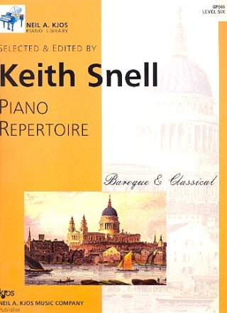 Piano Repertoire Baroque and Classical Level 6