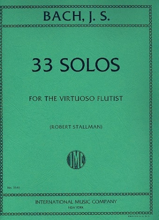 33 Solos for the Virtuoso Flutist for flute