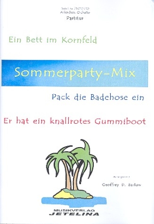 Sommerparty-Mix fr Akkordeonorchester Partitur