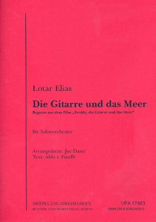 Die Gitarre und das Meer fr Salonorchester Direktion und Stimmen