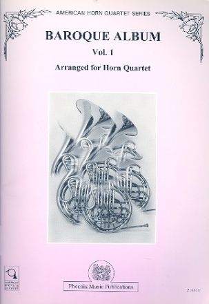 Baroque Album vol.1 for 4 horns score and parts