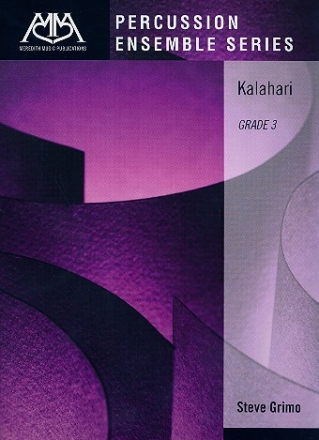 Kalahari for percussion ensemble score and parts