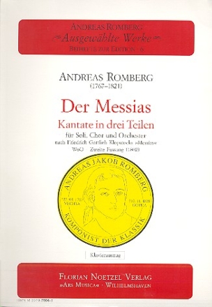 Der Messias WoO (zweite Fassung) fr Soli, gem Chor und Orchester Klavierauszug