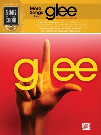 More Songs from Glee (+CD) for mixed choir a cappella score