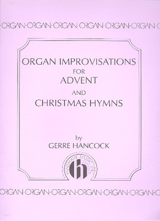 Organ Improvisations for Advent and Christmas