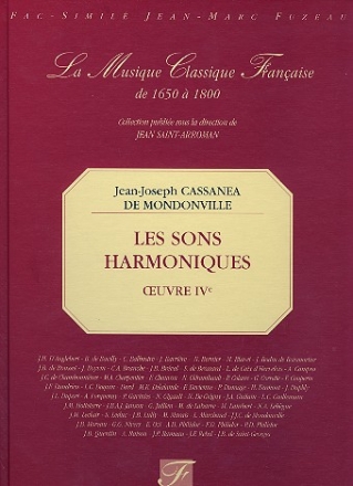 Le sons harmoniques op.4e Facsimile