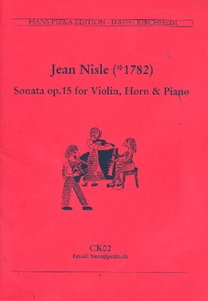 Sonate op.15 fr Horn, Violine und Klavier Stimmen