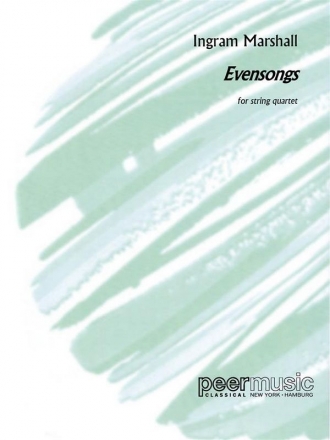 Evensongs for string quartet score and parts