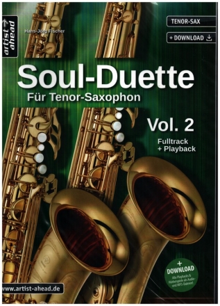 Ein halbes Dutzend Soul-Duette Band 2 (+Online Audio) fr 2 Tenorsaxophone Spielpartitur