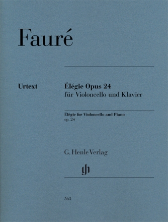 lgie op.24 fr Violoncello und Klavier