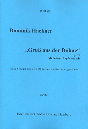 Gru aus der Dohne op.63 fr Zupforchester Partitur