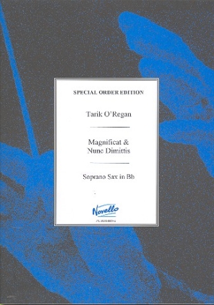 Magnificat and Nunc Dimitis for soprano, repieno chorus, SATB concertante chorus and saxophone (cello),  saxopone part