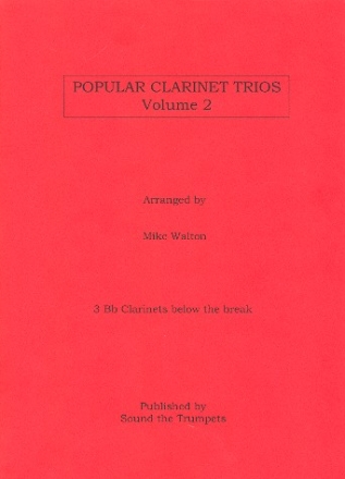 Popular Clarinet Trios Vol. 2 for 3 clarinets score and parts