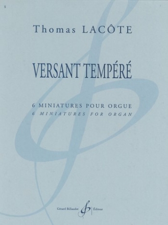 Versant tempr  pour orgue