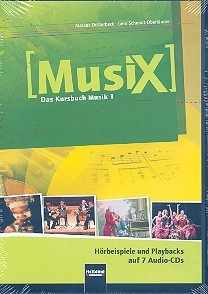 MusiX - Das Kursbuch Musik 1 (Klasse 5/6)  7 CD's (Hrbeispiele und Playbacks)