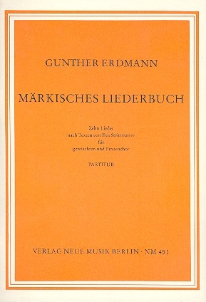 Mrkisches Liederbuch fr gem Chor (Frauenchor) a cappella Partitur