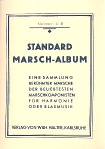 Standard-Marsch-Album: fr Blasorchester Klarinette 1