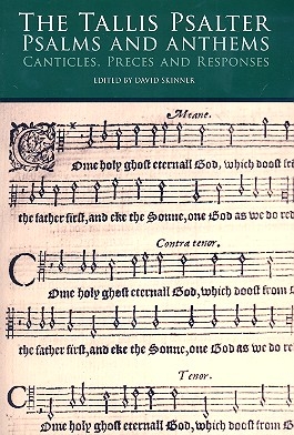 The Tallis Psalter for mixed chorus a cappella score