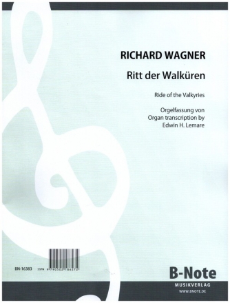 Ritt der Walkren  fr Orgel