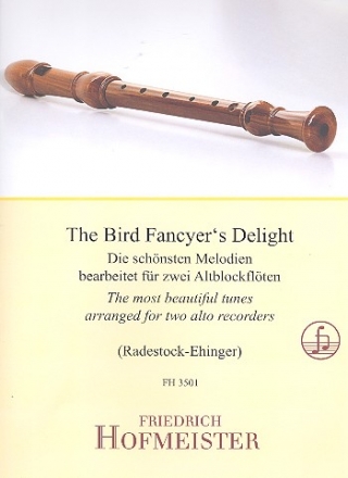 The Bird Fancyer's Delight fr 2 Altblockflten Spielpartitur