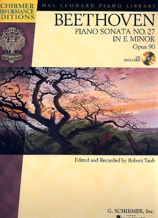 Sonata e minor no.27 op.90 (+CD) for piano