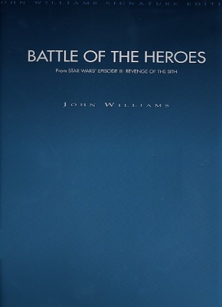 Battle of the Heroes: for orchestra score