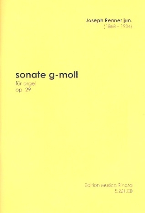 Sonate g-Moll op.29 fr Orgel