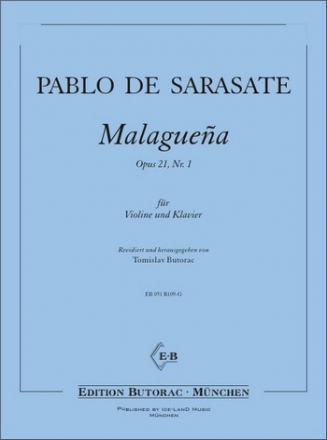 Malaguena op.21,1 fr Violine und Klavier