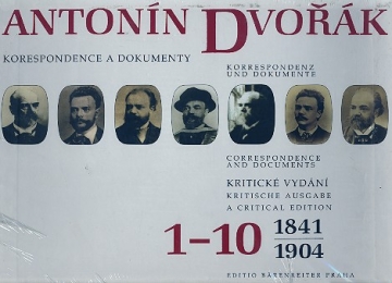 Antonin Dvorak Korrespondenz und Dokumente Band 1-10 10 Bnde im Schuber