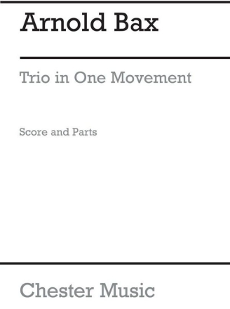 Trio in one Movement for violin, viola and piano parts,  archive copy