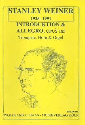 Introduktion und Allegro op.185 fr Trompete, Horn und Orgel Stimmen