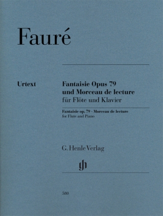 Fantaisie op.79  und  Morceau de lecture fr Flte und Klavier