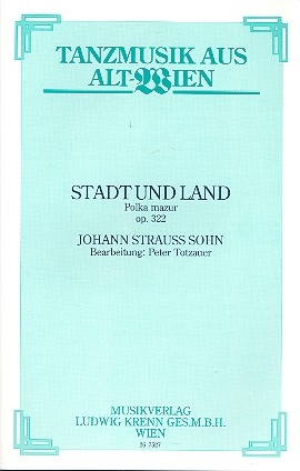 Stadt und Land op.322 fr Streichquartett Stimmen