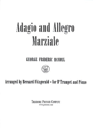 Adagio and Allegro marziale for trumpet and piano