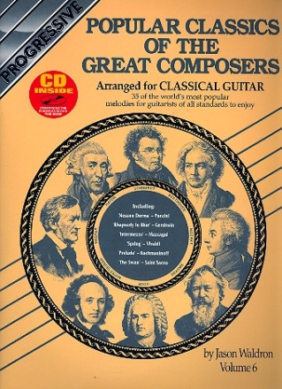 Popular Classics of the great Composers vol.6 (+Audio-Online) for guitar