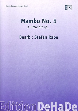 Mambo Nr.5: fr Blasorchester Partitur und Stimmen (mit Schweizer Stimmen)