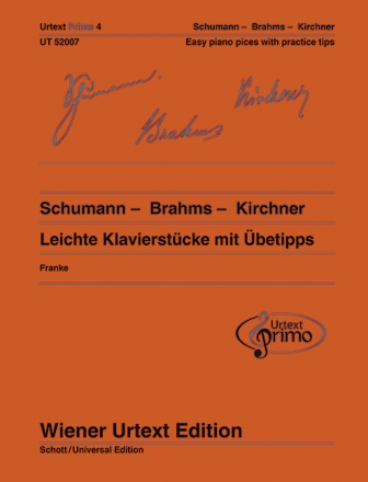 Leichte Klavierstcke mit betipps Band 4 (dt/en) fr Klavier (Schumann - Brahms - Kirchner)