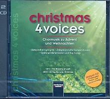 Christmas 4 Voices 2 CD's