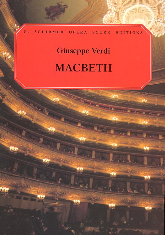 Macbeth  vocal score